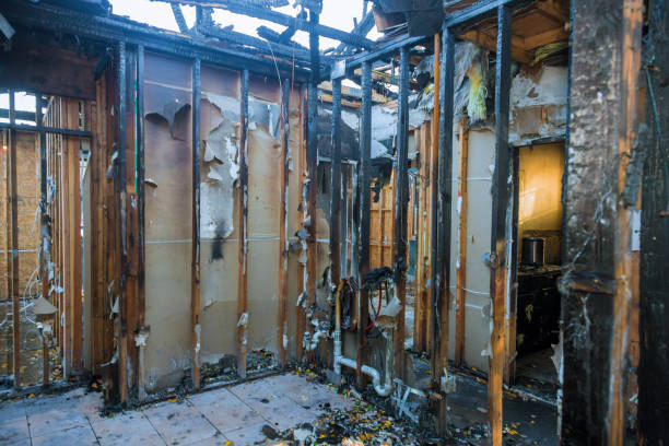 Professional Fire Damage Assessment technician working in Richlandtown, PA